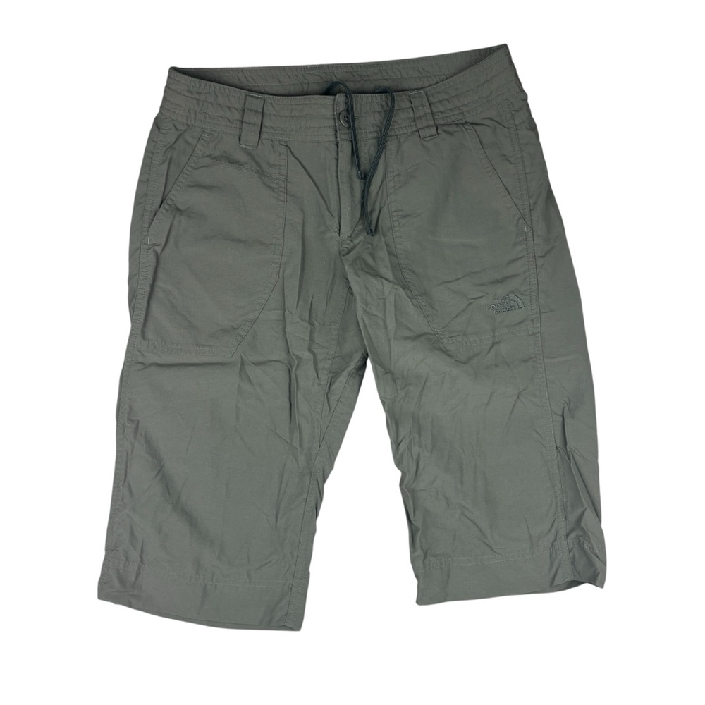 The North Face Shorts Women’s Size 6 Bermuda Nylon Brown Hiking Outdoor - Picture 6 of 14